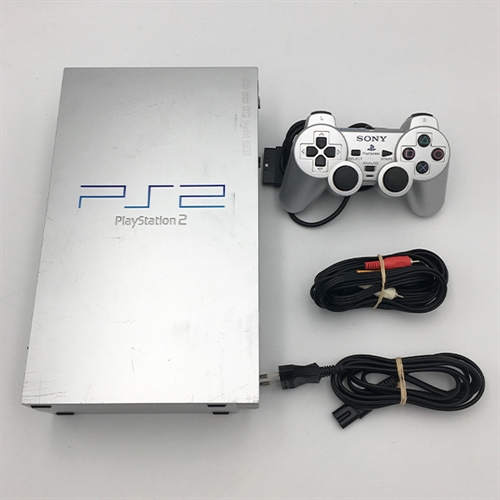 Playstation 2 FAT Konsol - Sølv - SNR AC2978430 (C Grade) (Genbrug)